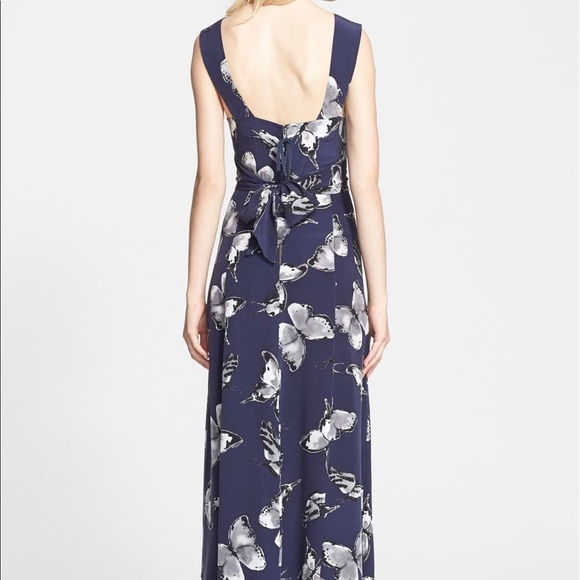 Tracy Reese butterfly maxi dress size 4 - Picture 6 of 6